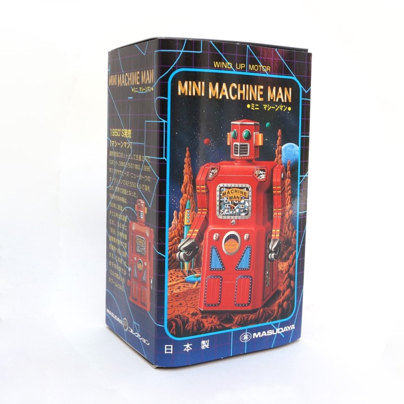 楽天市場】〔☆〕マスダヤコレクション ミニマシーンマン ブリキ玩具