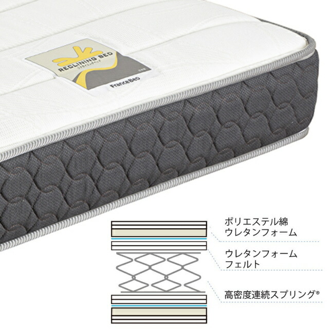 楽天市場】【シーツプレゼント】 フランスベッド レステックス-01FN 3