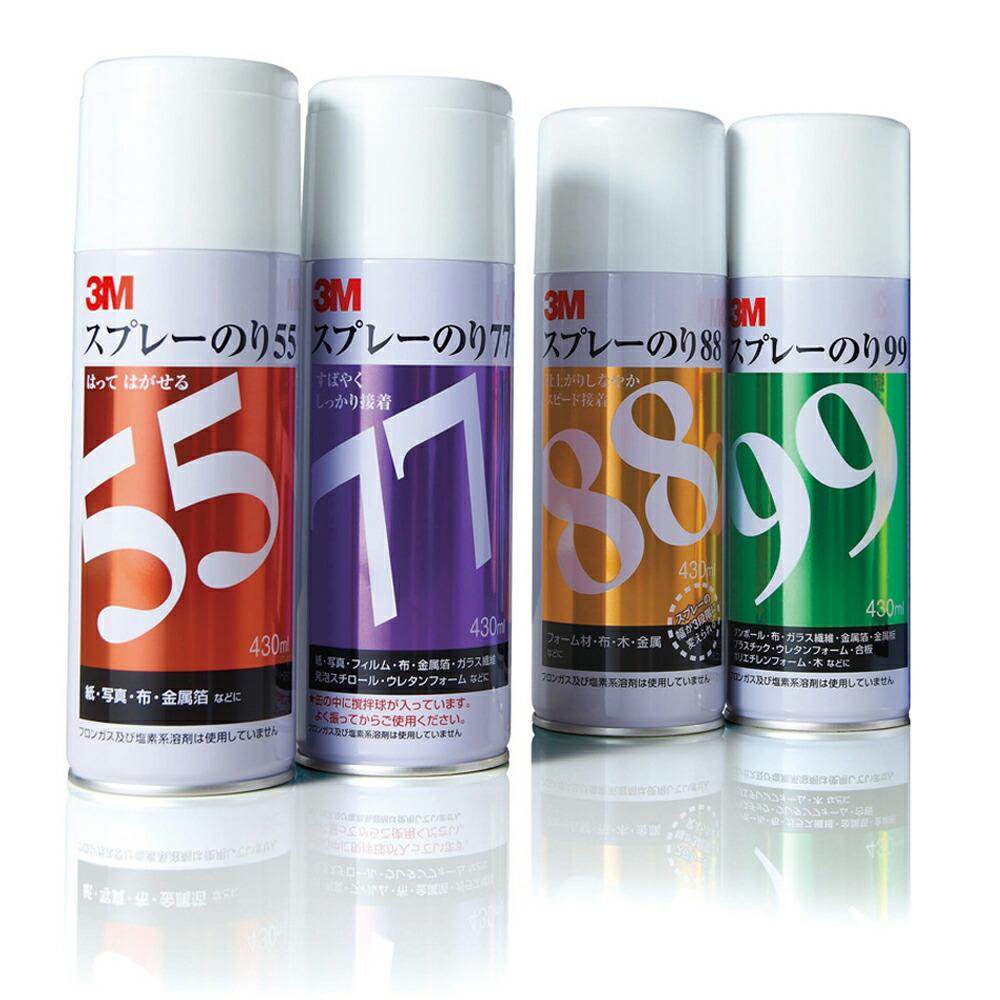 楽天市場】[S/N 77] スプレーのり77 (430ml) 3M ( スリーエム ) | 接着
