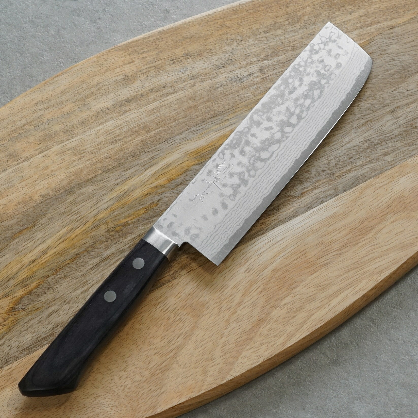 楽天市場】【楽天1位】包丁 菜切 薄刃 165mm V金10号 積層 訓平作 彩流