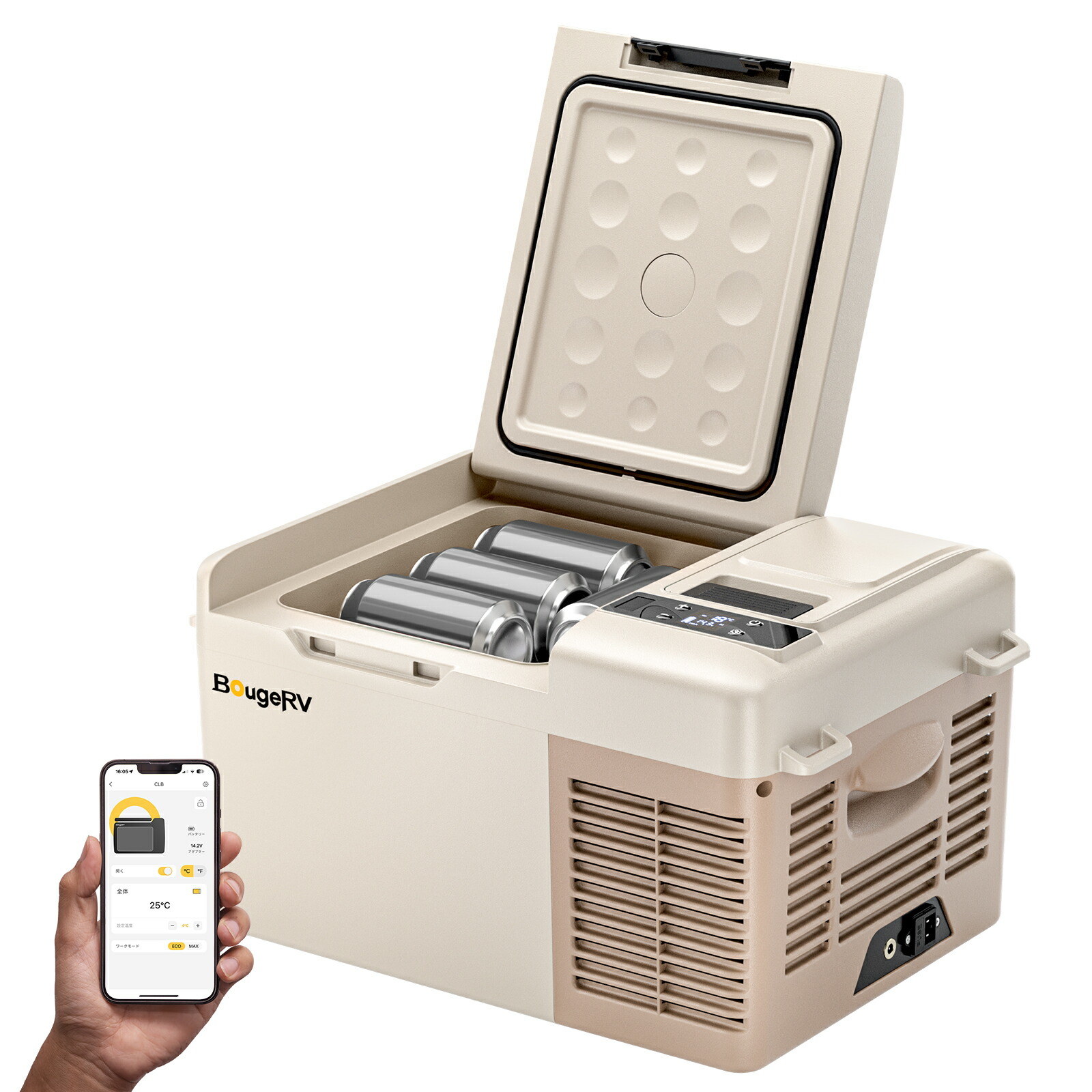 楽天市場】【クーポン利用で最低13,499円】BougeRV ポータブル冷蔵庫