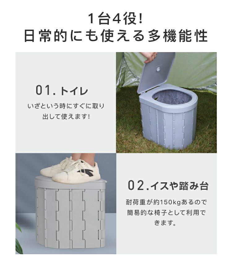 楽天市場】【お得4点セット：テント＋簡易トイレ+凝固剤+処理袋】簡易