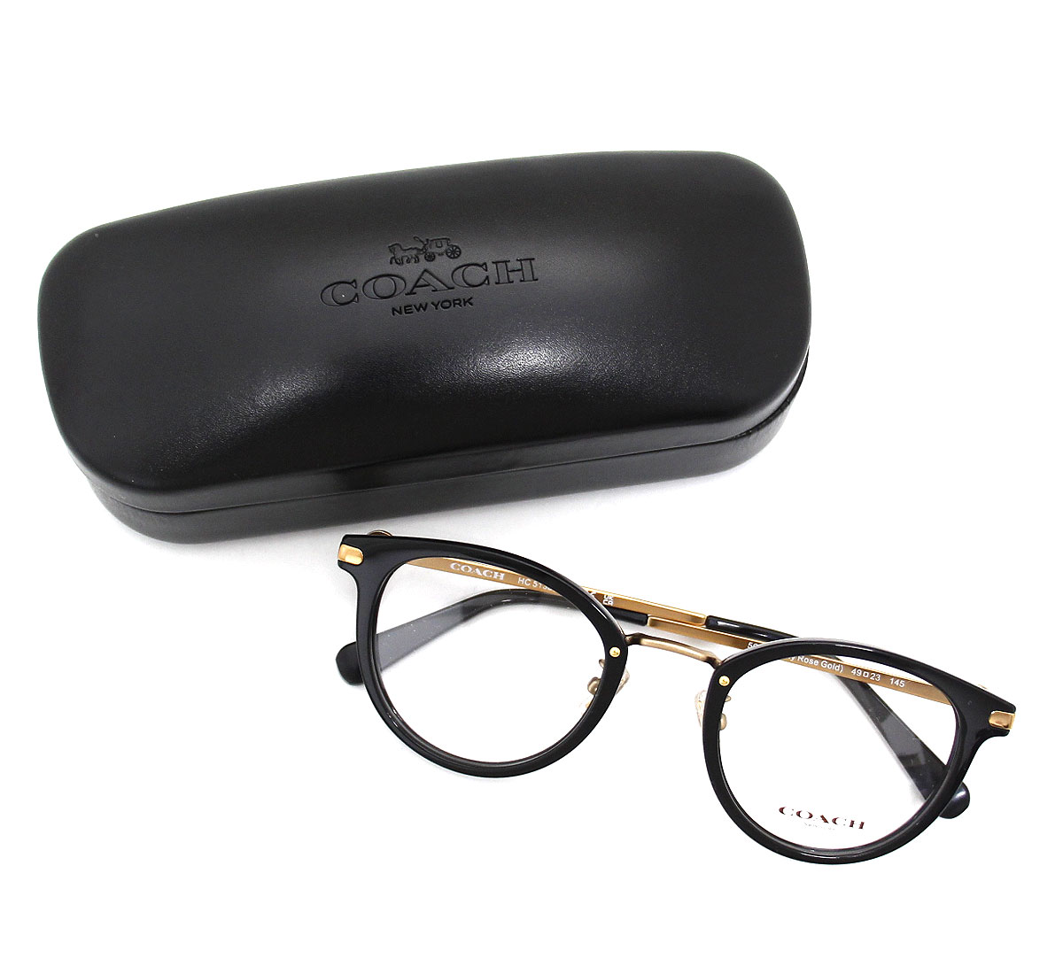 楽天市場】COACH コーチ HC5133D 5002 49 OPTICS 伊達眼鏡 メガネ