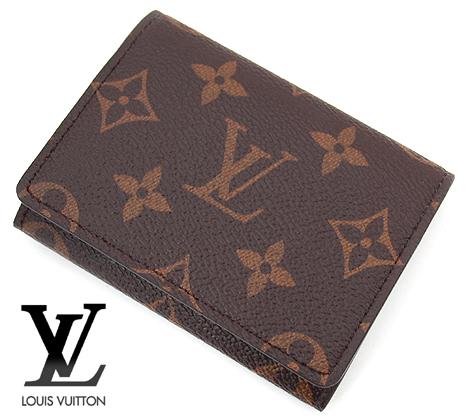 楽天市場】LOUIS VUITTON ルイヴィトン M63801 モノグラム 名刺入れ