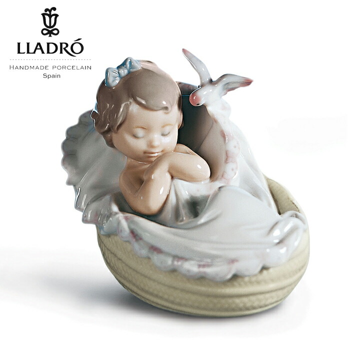 楽天市場】私の夢 LLADRO 【正規品】リヤドロ 赤ちゃん 女の子 女