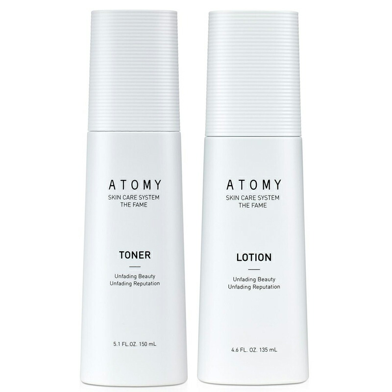 楽天市場】Atom美アトミザ・フェームTONER(化粧水)150mL + LOTION