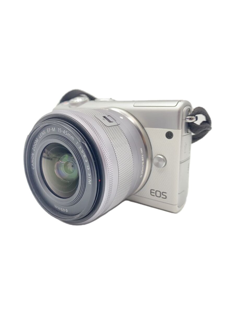 CANON EOS M100 EF-M15-45 IS STM Lens Kit [White] [Camera] | eBay