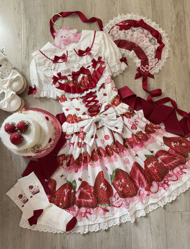 苺花】ゴスロリ ロリータドレス Mサイズ 楽天市場】ロリータドレス