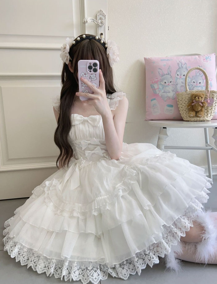 楽天市場】ゴスロリ ロリータ ドレス ジャンパースカート キャミソール