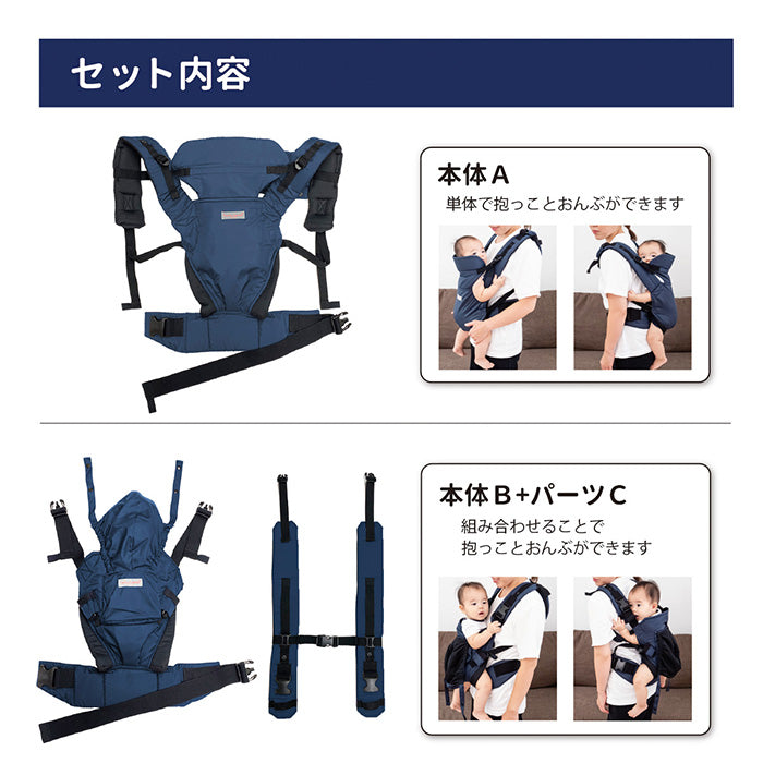 楽天市場】【P10倍】 ツインズキャリー コネクト 双子 抱っこ紐 新生児