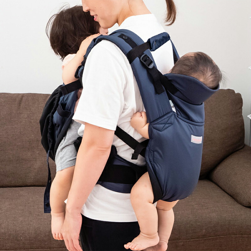 楽天市場】【P10倍】 ツインズキャリー コネクト 双子 抱っこ紐 新生児