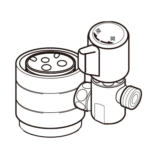 楽天市場】ナニワ製作所 シングル分岐 【品番：NSP-SKJ8】 : 住設プロ