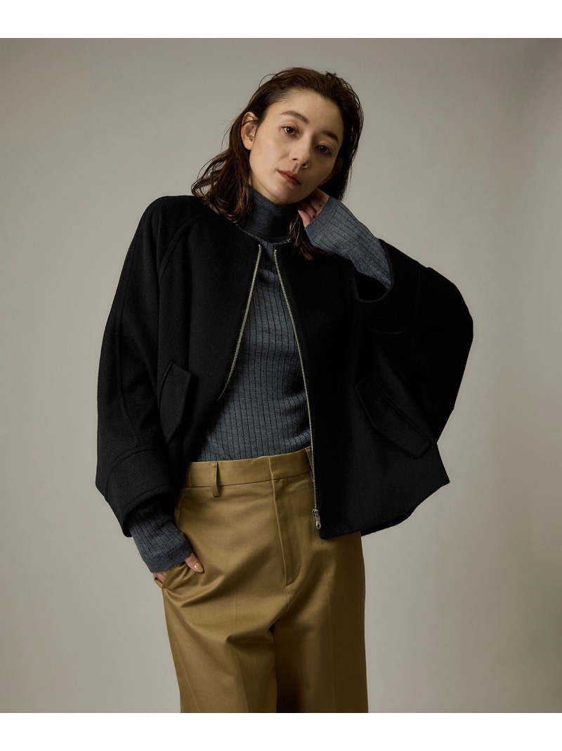 楽天市場】プレミアムカシミヤ ジップブルゾン【新色追加】 ROPE' ロペ