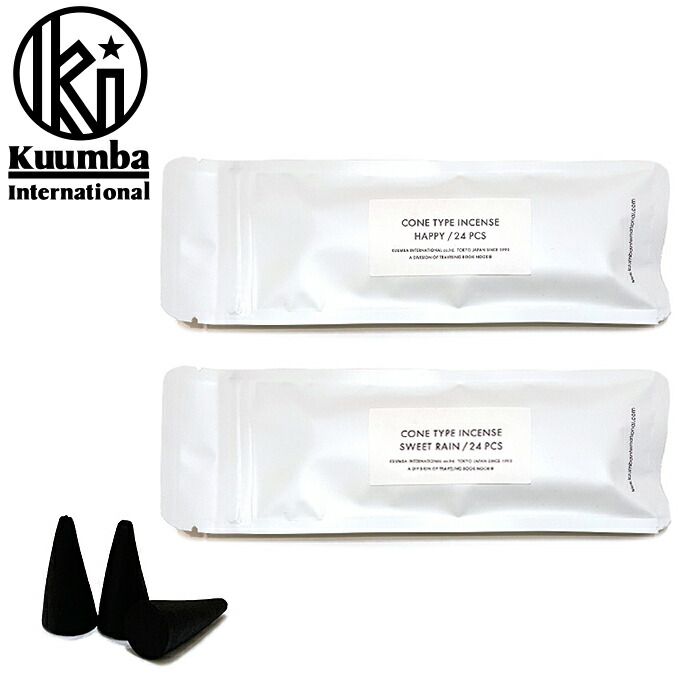 楽天市場】Kuumba クンバ CONE TYPE INCENSE 24PCS コーン タイプ イン