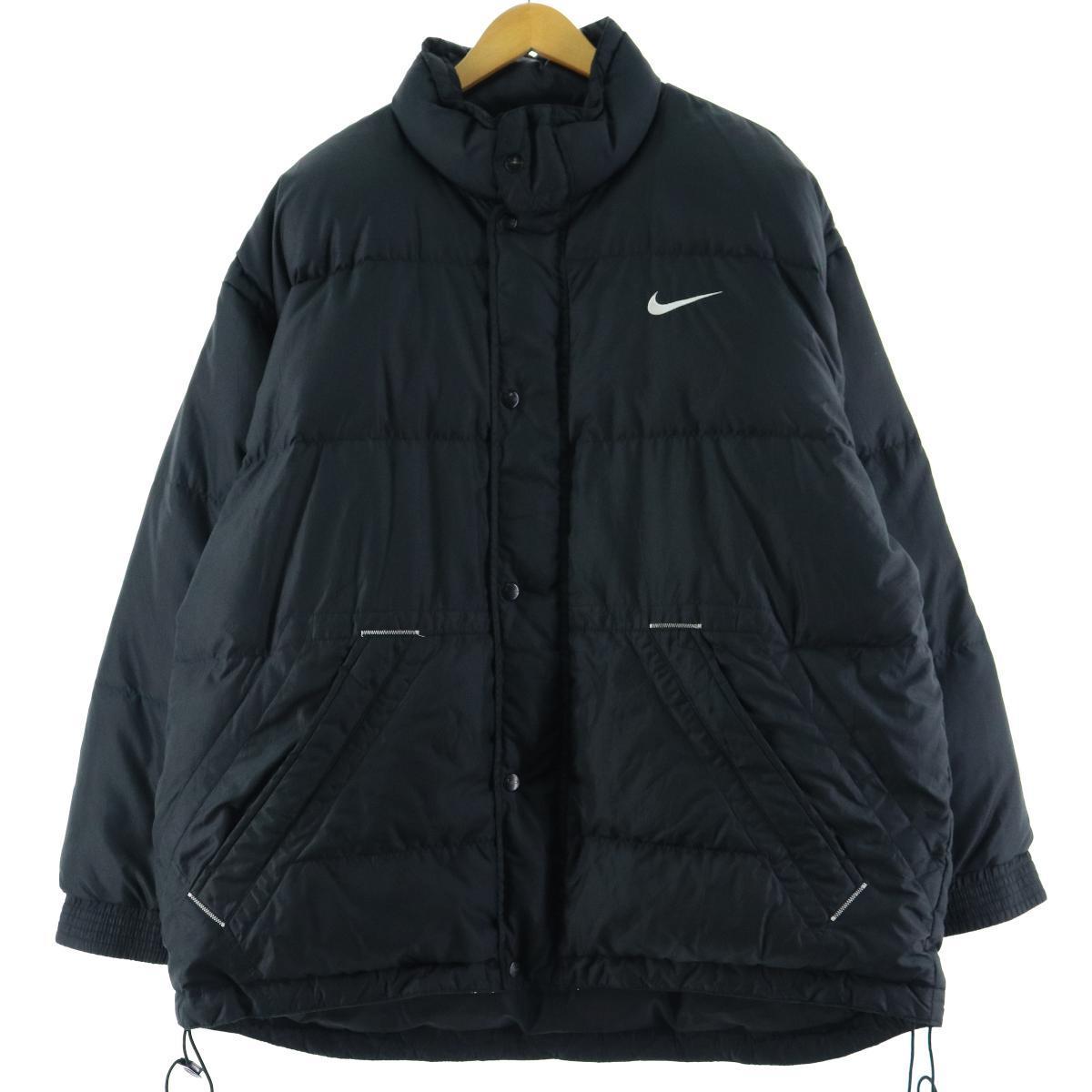 楽天市場】90年代 ナイキ NIKE バックロゴ ダウンジャケット メンズL