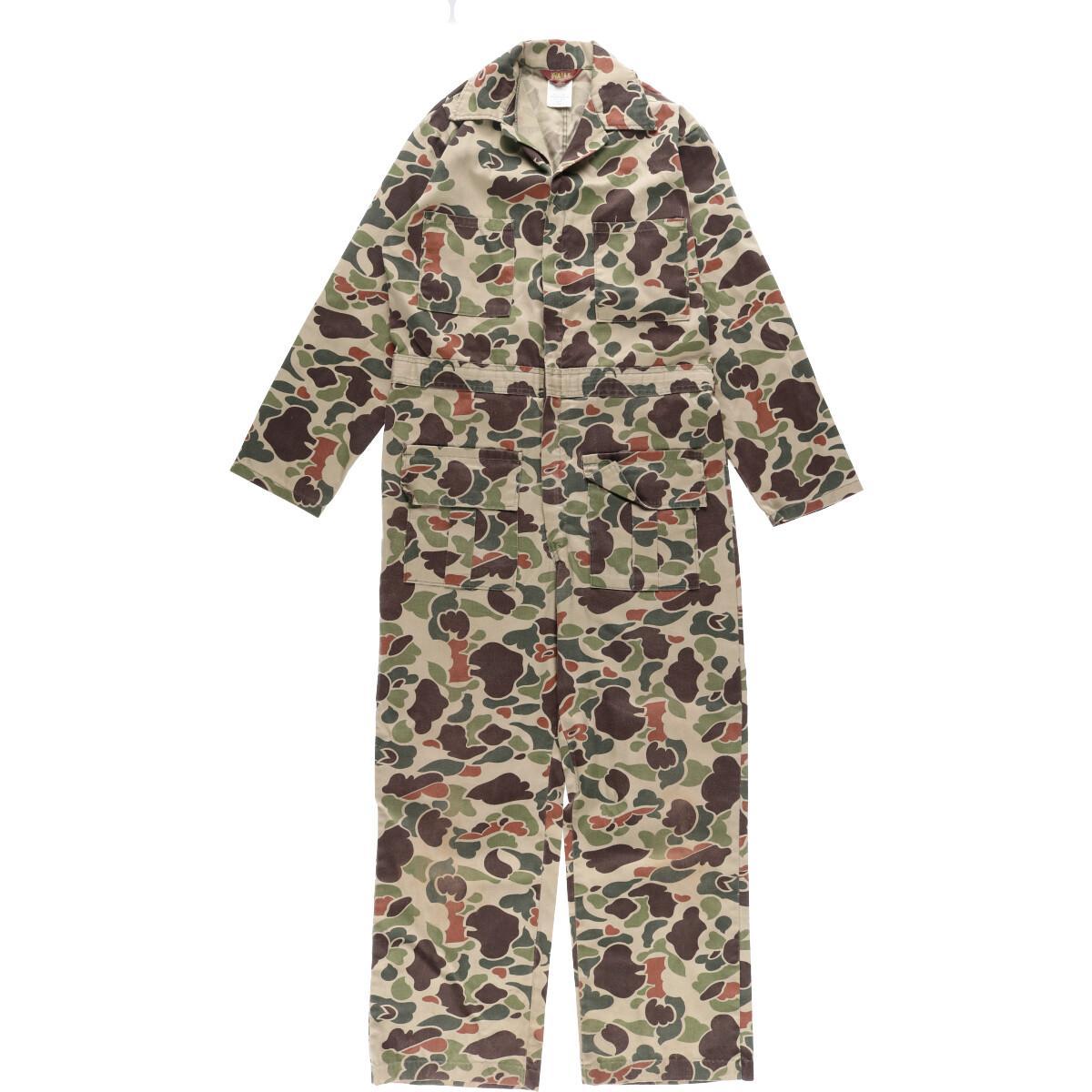 楽天市場】古着 70~80年代 WALLS ダックハンターカモ 迷彩柄 つなぎ