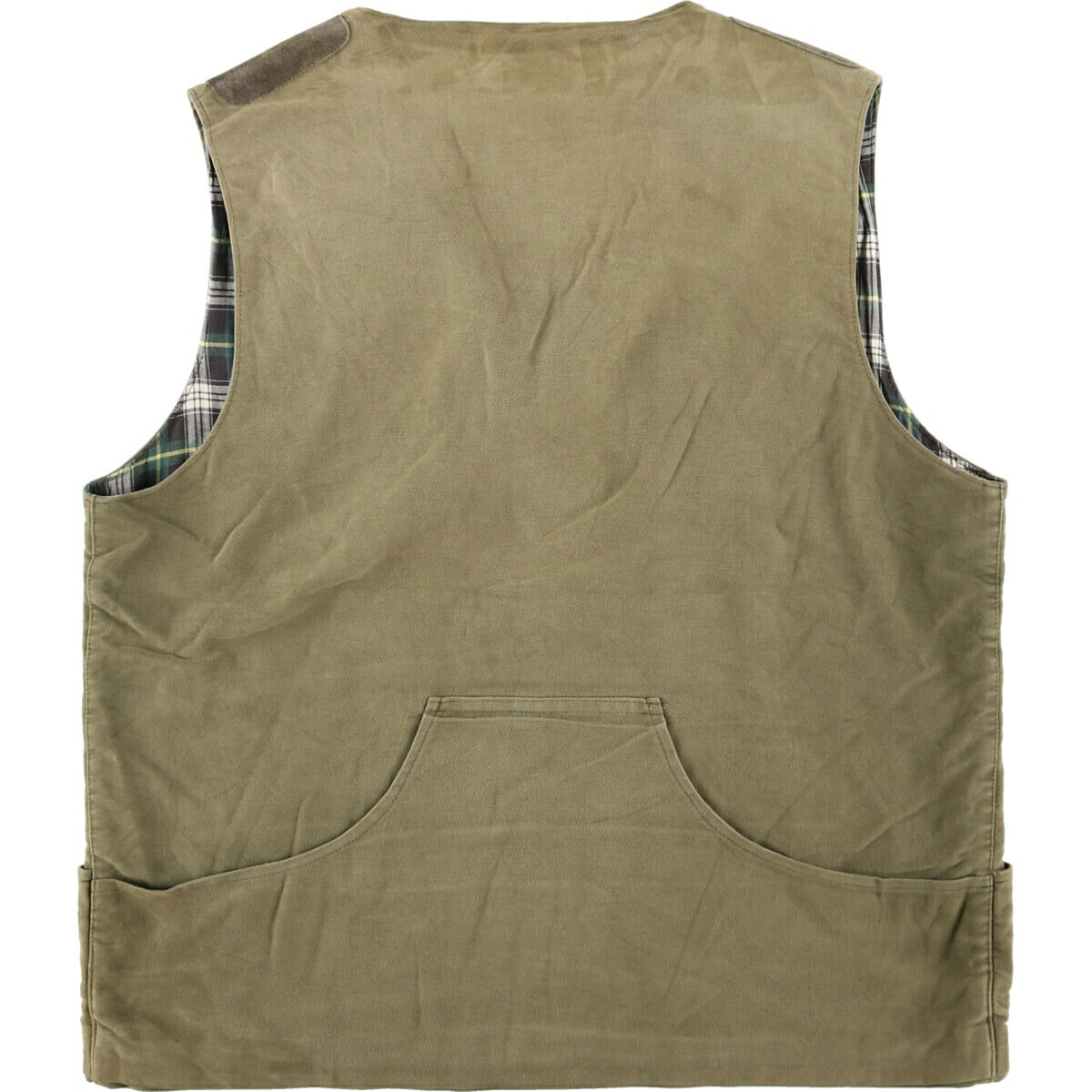 Barbour モールスキンベスト グリーンカーキ Barbour モールスキン