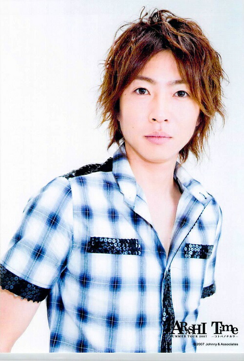 楽天市場】 嵐 （ARASHI)・ 【公式写真】・相葉雅紀・ 2007 Time Tour