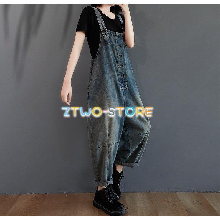 楽天市場】サロペット レディース デニム オーバーオール