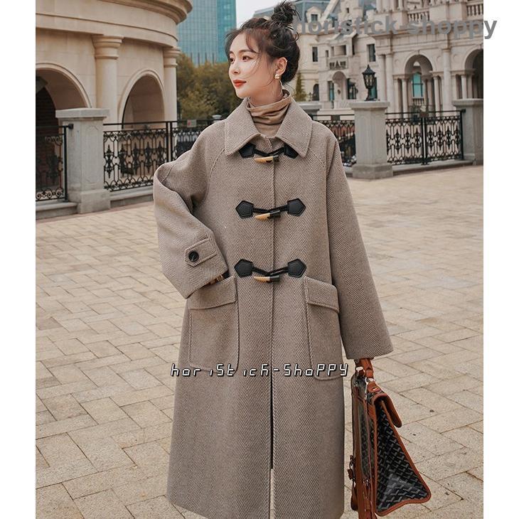 楽天市場】ヘリンボーン コート ロング ダッフルコート アウター