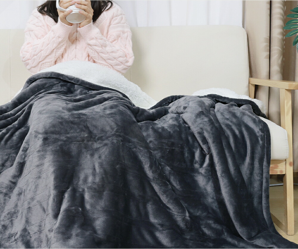 楽天市場】「300円OFFクーポン」電気毛布 掛け 電気掛け毛布 ダニ退治