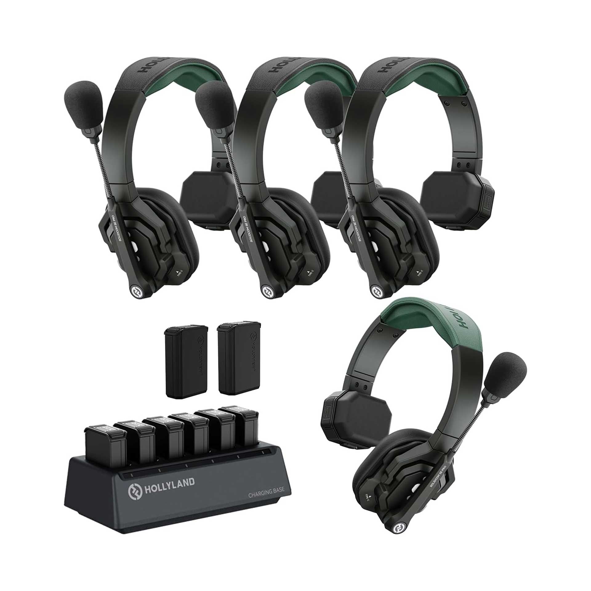 楽天市場】Hollyland Solidcom SE Pro-4S (4人用/ワイヤレスインカム