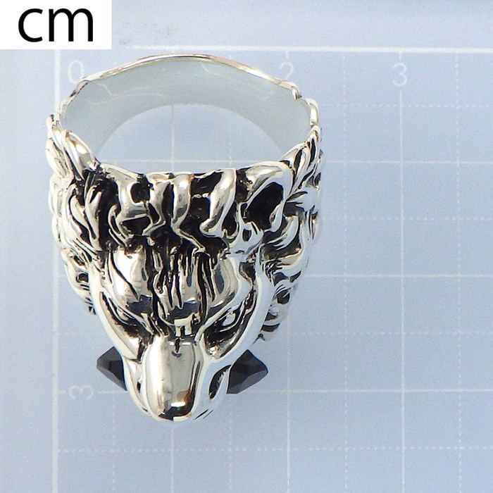 楽天市場】グッチ GUCCI リング ライオン ヘッド 402763 J1D50 9074