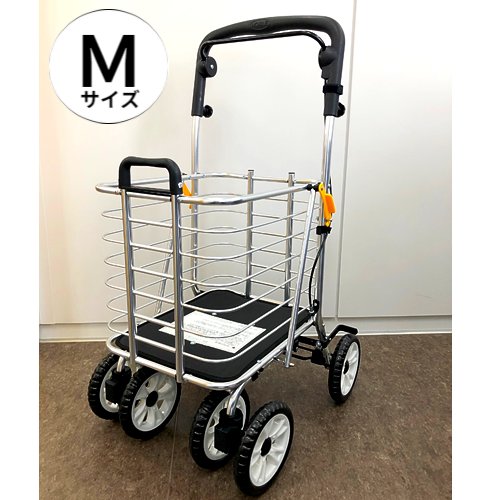 楽天市場】(マキテック)シルバーカーノーブルワゴンMサイズ ,おしゃれ