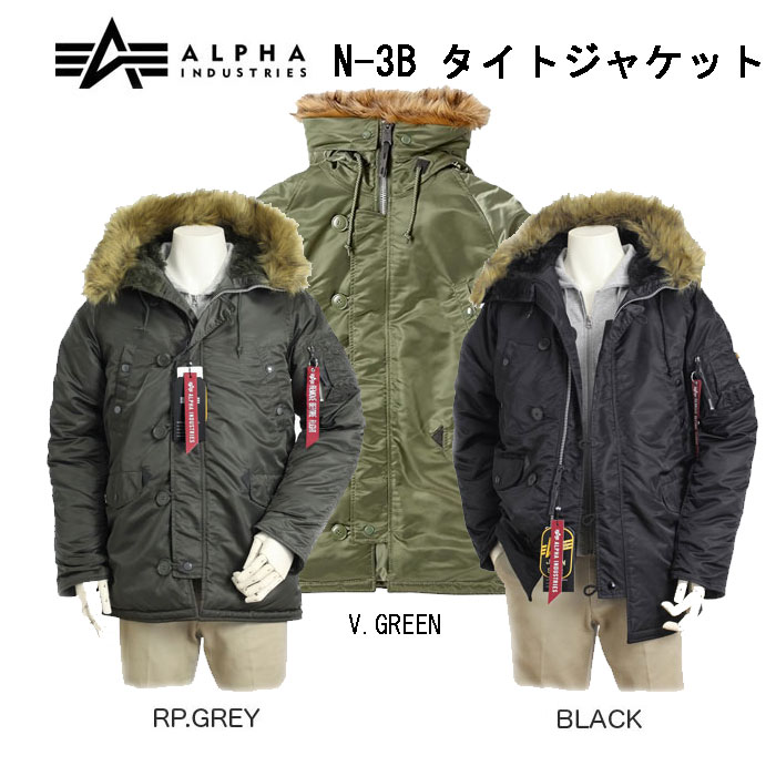 楽天市場】alpha n-3b タイト（サイズ（S/M/L）L）の通販