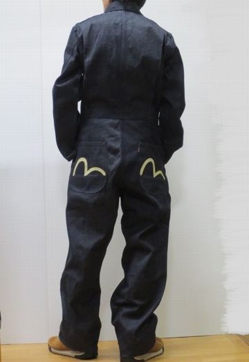 楽天市場】エビスジーンズ デニム オールインワン つなぎ ジャンプ