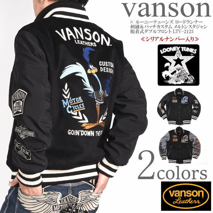 楽天市場】バンソン VANSON × ルーニーテューンズ コラボ スタジャン