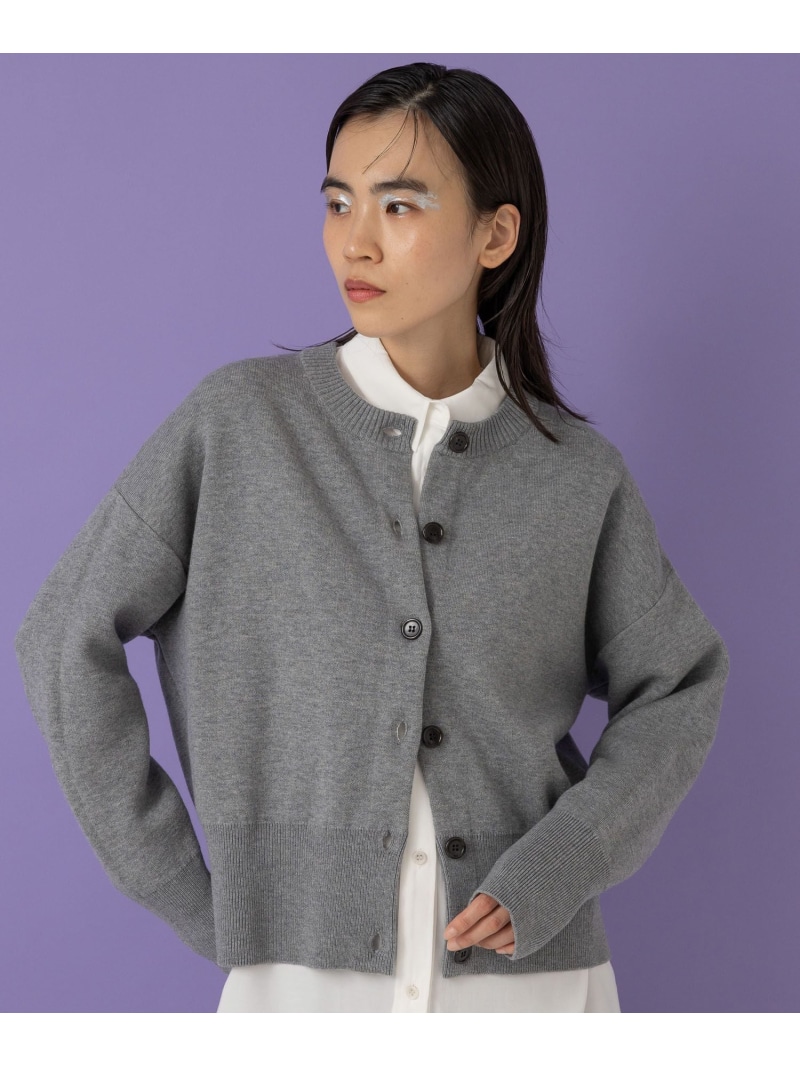 楽天市場】【SALE／20%OFF】12G Short Crewneck Cardigan eL