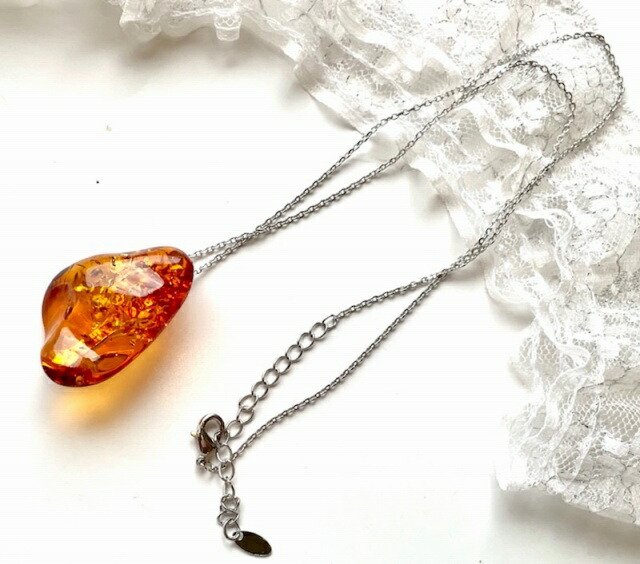 楽天市場】【天然琥珀】ブローチ ペンダント こはく シルバー925