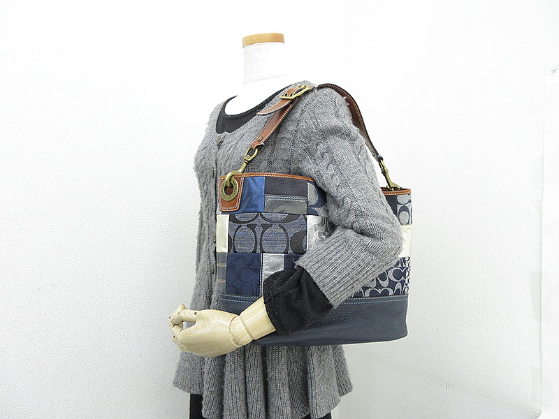 楽天市場】COACH(コーチ) シグネチャー ワンショルダー バッグ パッチ