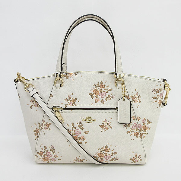 楽天市場】COACH(コーチ) 花柄 2WAY ショルダー ハンド バッグ 91603