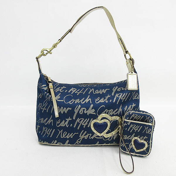 楽天市場】COACH(コーチ) ポピー ショルダーバッグ ハンド F17472 青