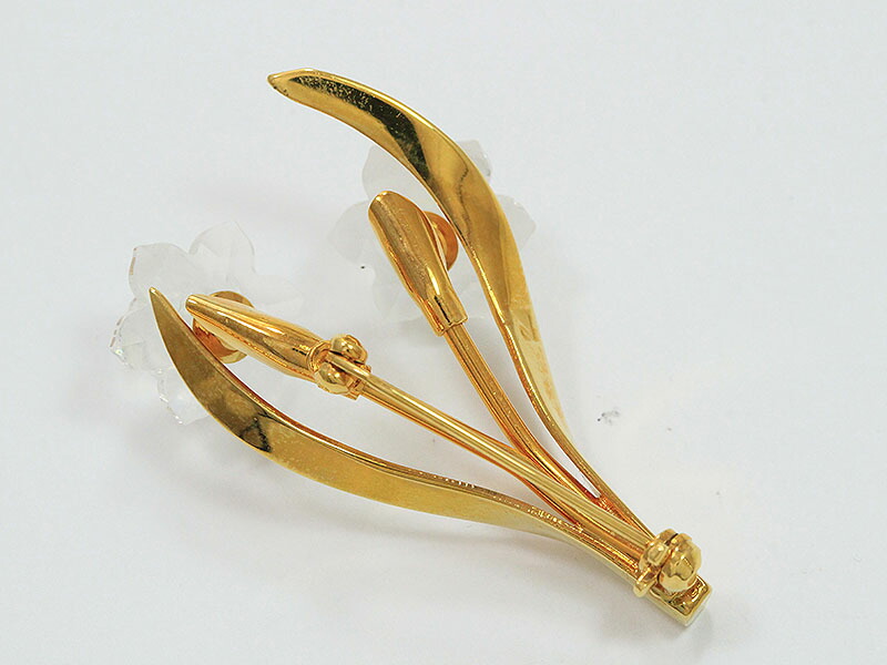 楽天市場】SWAROVSKI(スワロフスキー) ブローチ 花 フラワー