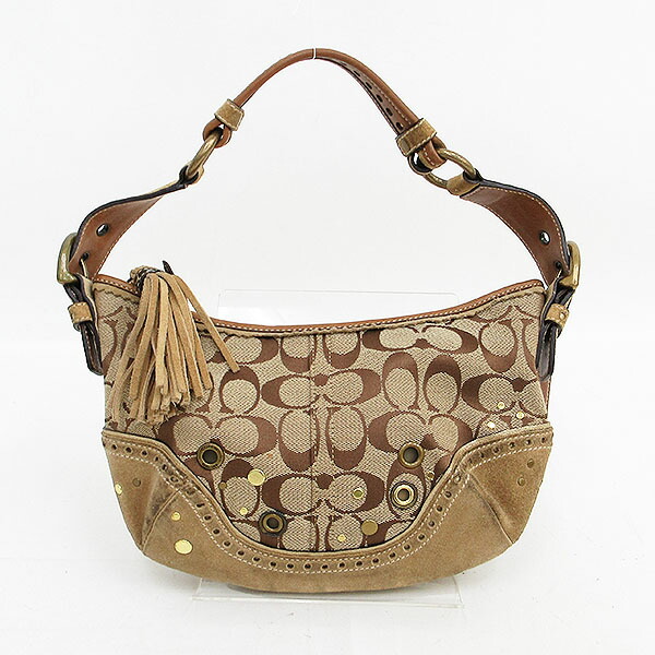 楽天市場】COACH(コーチ) ワンショルダーバッグ 9452 茶 ブラウン