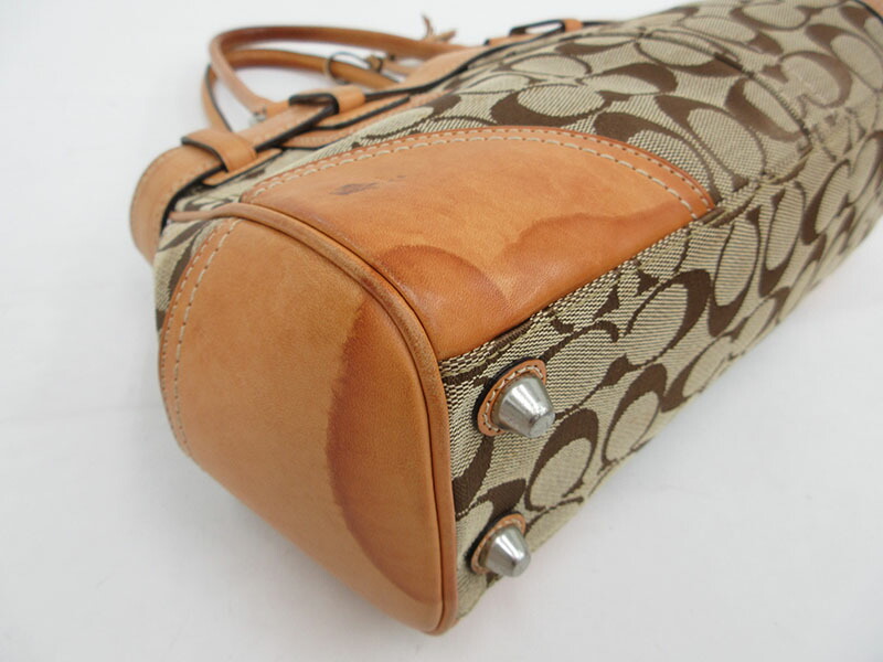 楽天市場】COACH(コーチ) シグネチャー トートバッグ 10245 ベージュ