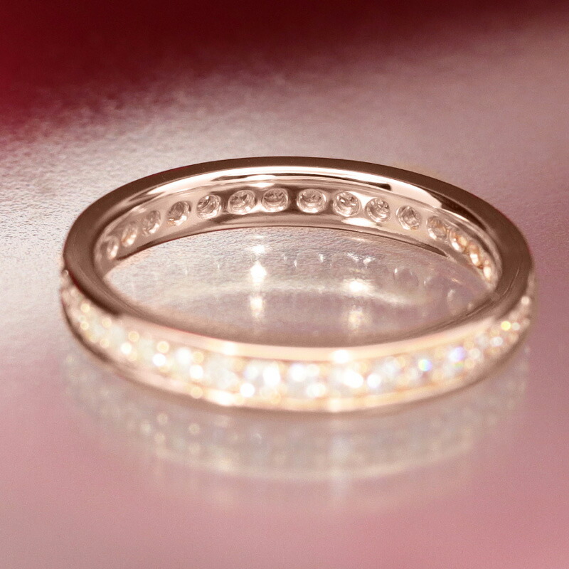 k18 pg h&c リングK18 PG ピンクゴールド ダイヤモンド リング 0.24