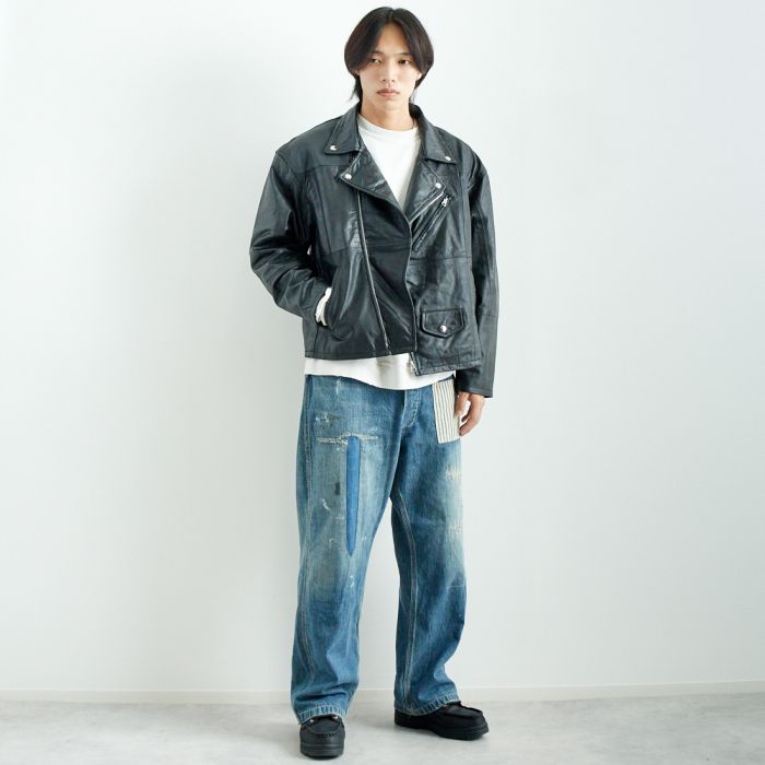 楽天市場】【送料無料】 yoused ユーズド 別注 ライダースジャケット