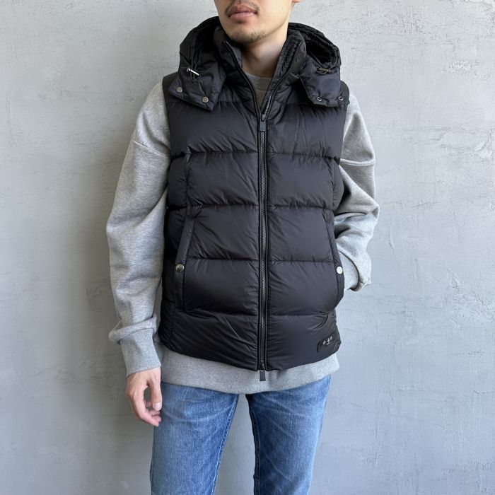 楽天市場】タトラス ダウンベスト（カラーグレー）（メンズ