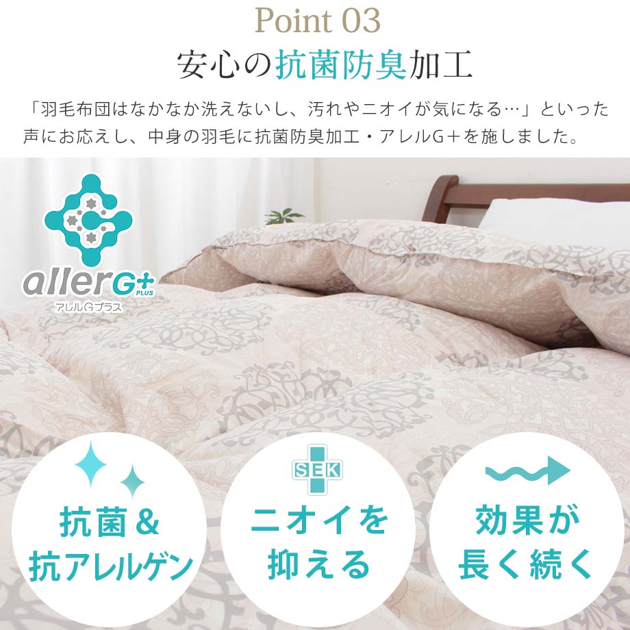 楽天市場】羽毛布団 シングル 日本製 ポーランド産ホワイトダック