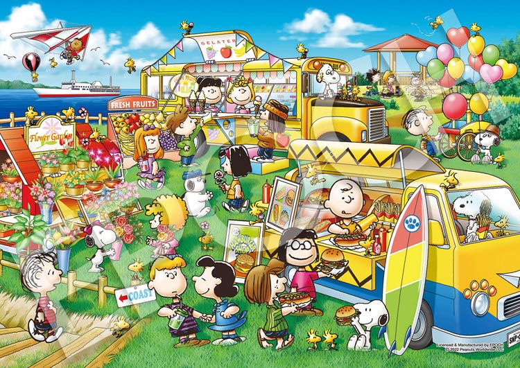 ピーナッツ スヌーピー ジグソーパズル ウッドストックの森 1000ピース