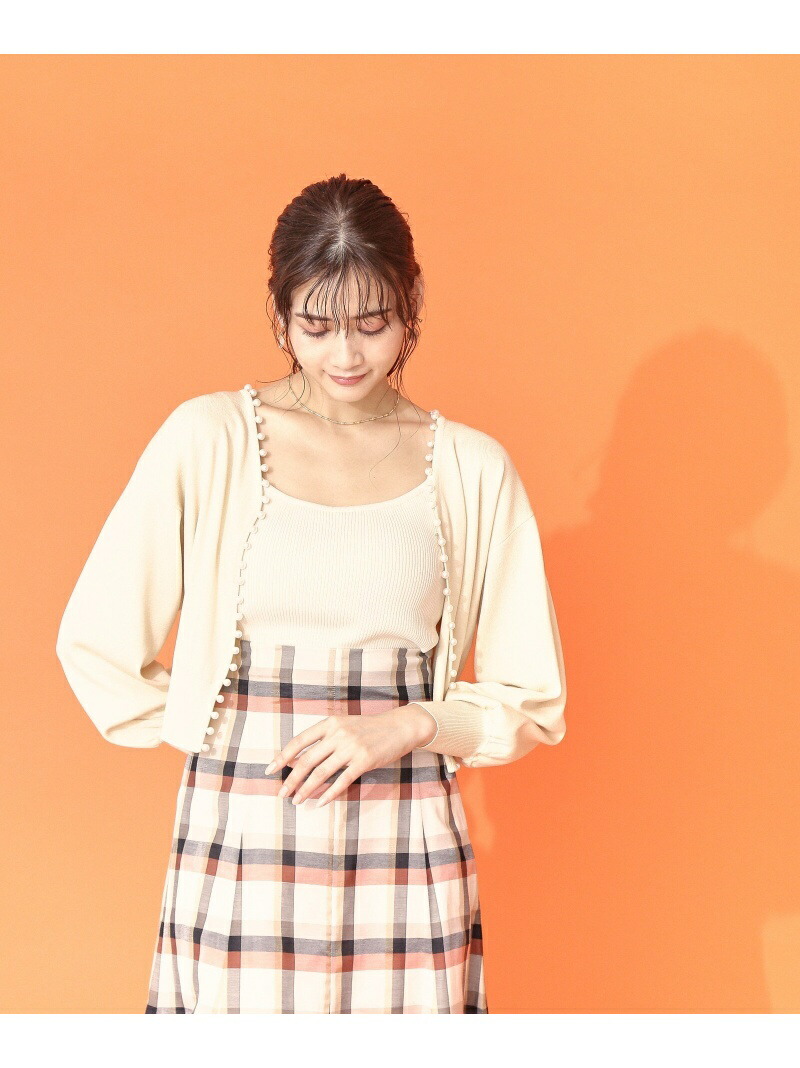 楽天市場】パールカーディガン JILL by JILL STUART ジル バイ ジル