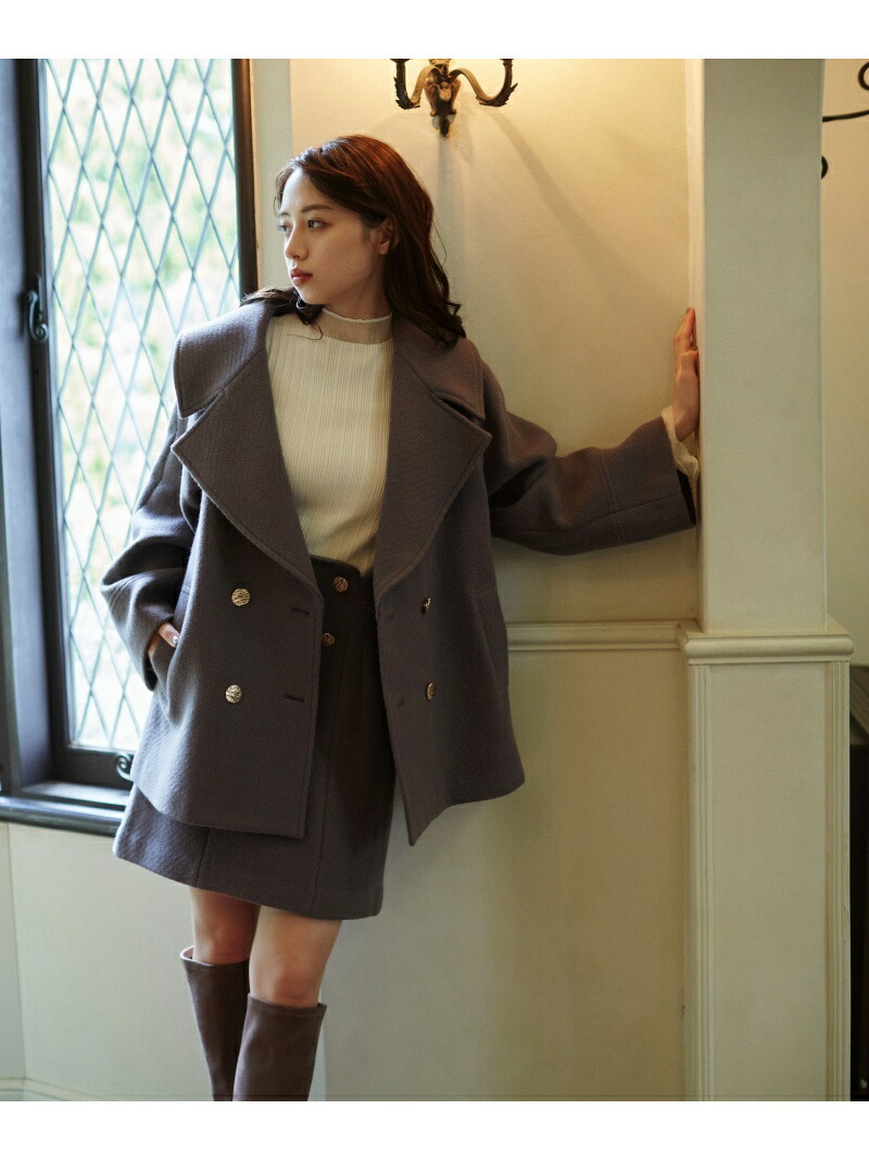 楽天市場】【SALE／50%OFF】ウールカルゼPコート JILL by JILL STUART