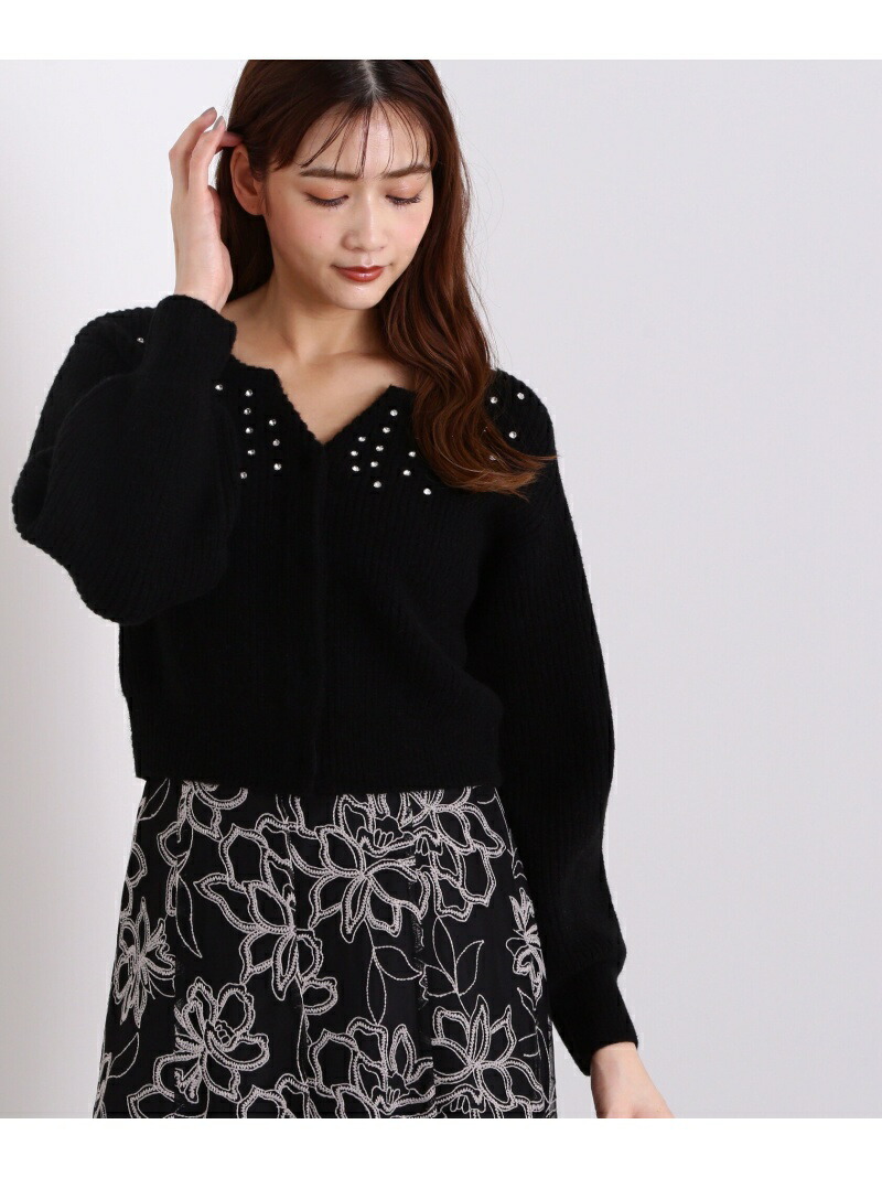 楽天市場】ミドルゲージビジューカーデ JILL by JILL STUART ジル バイ