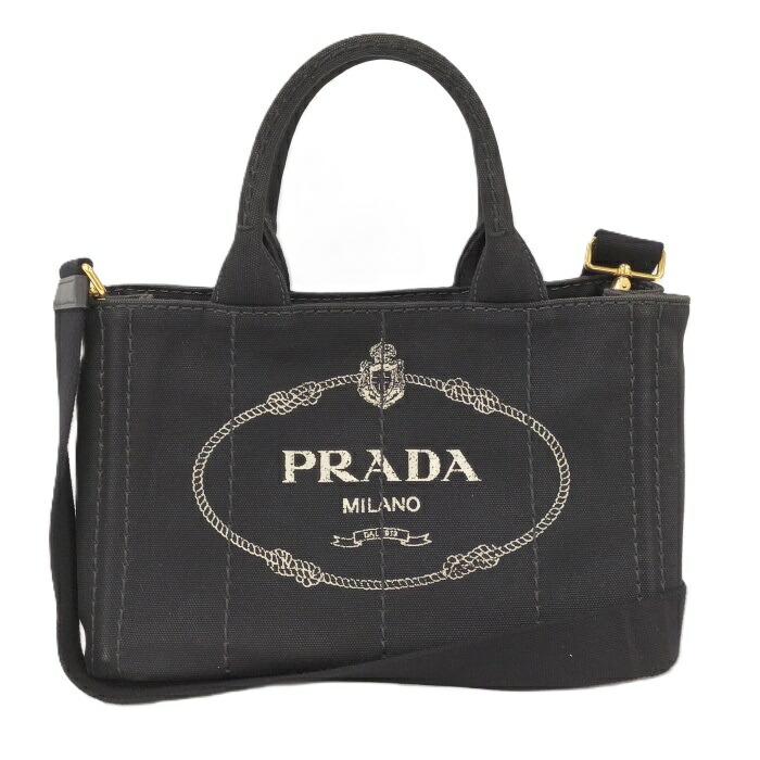 楽天市場】【中古】 プラダ PRADA カナパ 2WAYバッグ ハンドバッグ
