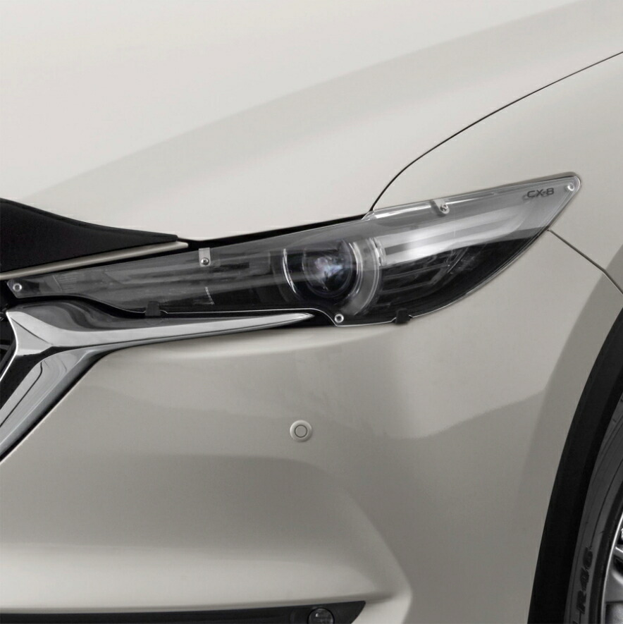 楽天市場】CX-8用 マツダ純正「CX-8」ロゴ入り ヘッドランプカバー