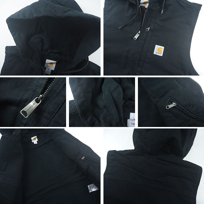 楽天市場】Carhartt カーハート フードベスト 裏地フリース KNOXVILLE